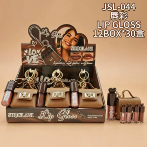 Wholesale Lock and Key Lip Gloss Charm Display - JSL-044