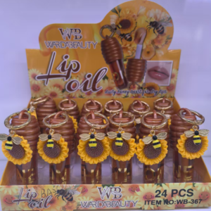 Wholesale Sunflower Charm Lip Oil Charm Display - WB-SUNFLOWER