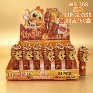 Wholesale Honeybee Charm Lip Oil Charm Display - WB-368