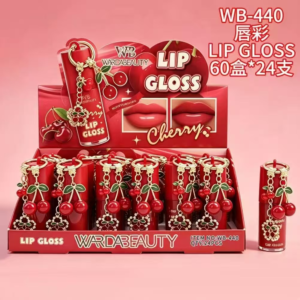 Wholesale Cherry Bottle Lip Gloss Charm Display - WB-440