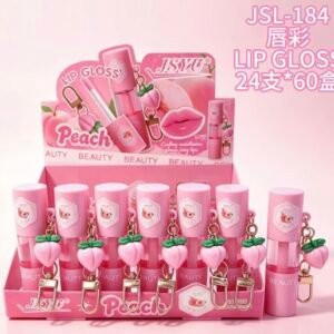 Peach Charm Lip Gloss Display