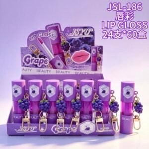 Grape Charm Lip Gloss Display