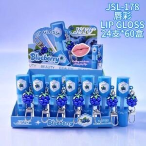 Blueberry Charm Lip Gloss Display