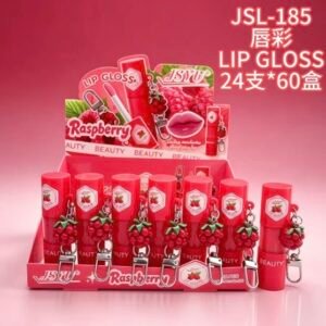 Raspberry Charm Lip Gloss Display