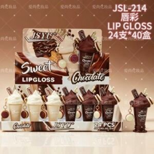 Chocolate Dessert Lip Gloss Display