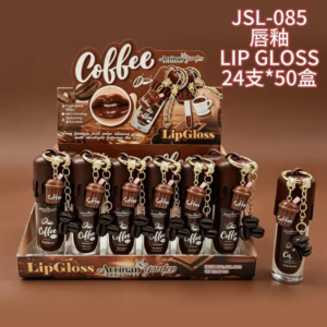 Wholesale Coffee Cup Lip Gloss Charm Display - JSL-085