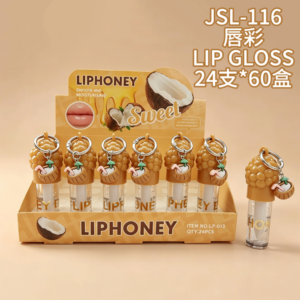 Wholesale Coconut Lip Honey Charm Display - JSL-116