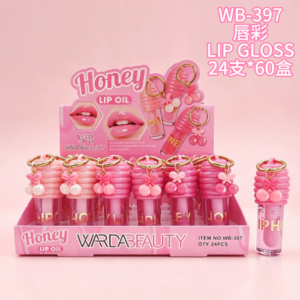 Wholesale Honey Flower Lip Oil Charm Display - WB-397