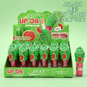 Wholesale Green Apple Fruit Lip Oil Charm Display - JSL-078