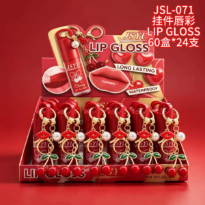Wholesale Cherry Long Lasting Lip Gloss Charm Display - JSL-071