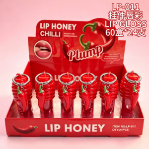 Wholesale Chili Plump Lip Honey Charm Display - LP-011