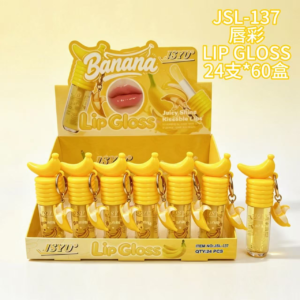 Wholesale Banana Lip Gloss Charm Display - JSL-137
