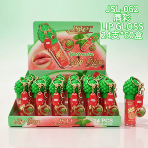Wholesale Watermelon Charm Lip Gloss Charm Display - JSL-062