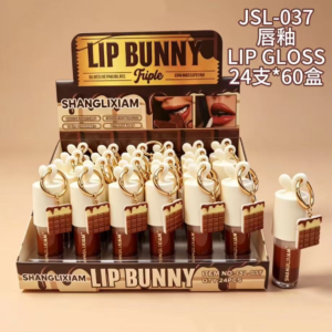 Wholesale Bunny Maple Lip Gloss Charm Display - JSL-037