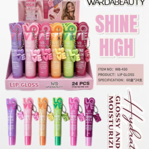 Wholesale Shine High Assorted Lip Gloss Charm Display - WB-SHINE